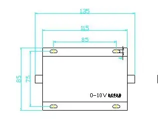 EVT-1200信号放大器尺寸图